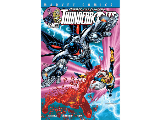 Comic Books Marvel Comics - Thunderbolts 058 - 6094 - Cardboard Memories Inc.
