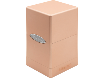 Supplies Ultra Pro - Satin Tower Deck Box - Rose Gold - Cardboard Memories Inc.