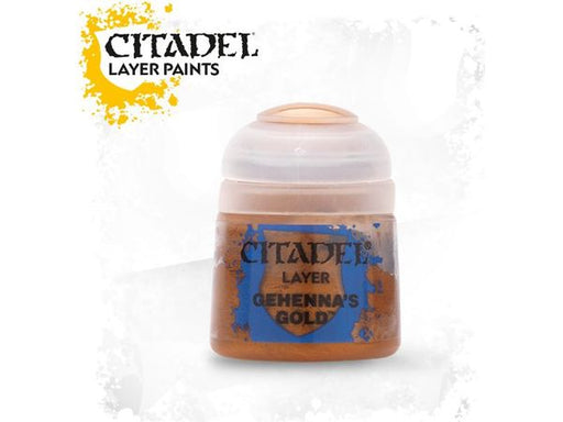 Paints and Paint Accessories Citadel Layer Paint - Gehennas Gold - 22-61 - Cardboard Memories Inc.