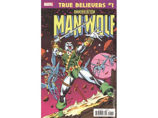Comic Books Marvel Comics - True Belivers Annihilation Man-Wolf In Space (2019) 001 (Cond. VF) - 8284 - Cardboard Memories Inc.