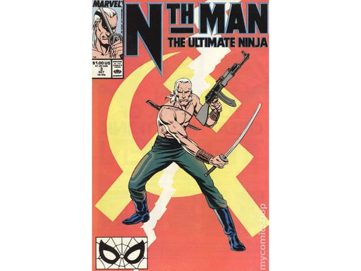 Comic Books Marvel Comics - Nth Man The Ultimate Ninja (1989) 003 (Cond. VG+) - 8338 - Cardboard Memories Inc.