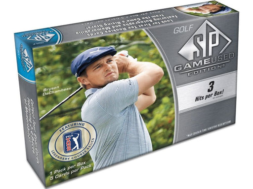 Sports Cards Upper Deck - 2021 - Golf - SP Game Used - Trading Card Hobby Box - Cardboard Memories Inc.