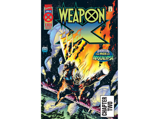 Comic Books Marvel Comics - Weapon X (1995 1st Series) 002 (Cond. FN/VF) - 13025 - Cardboard Memories Inc.