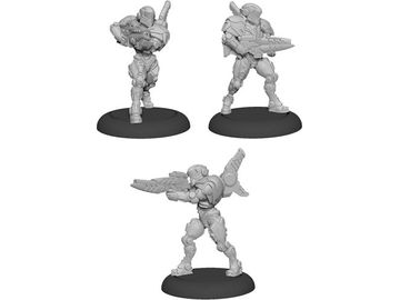 Collectible Miniature Games Privateer Press - Warcaster - Iron Star Alliance - Paladin Enforcers Squad - PIP 83005 - Cardboard Memories Inc.