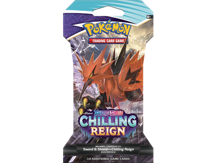Trading Card Games Pokemon - Sword and Shield - Chilling Reign - Blister Pack - Cardboard Memories Inc.