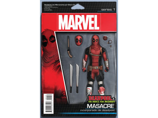 Comic Books Marvel Comics - Deadpool and the Mercs for Money 01 - Action Figure Cover - 3591 - Cardboard Memories Inc.