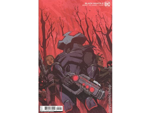Comic Books DC Comics - Black Manta 002 of 6 - Greene Card Stock Variant Edition (Cond. VF-) - 9510 - Cardboard Memories Inc.