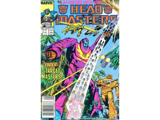 Comic Books, Hardcovers & Trade Paperbacks Marvel Comics - Transformers Headmasters (1987) 004 (Cond. VF-) - 14679 - Cardboard Memories Inc.