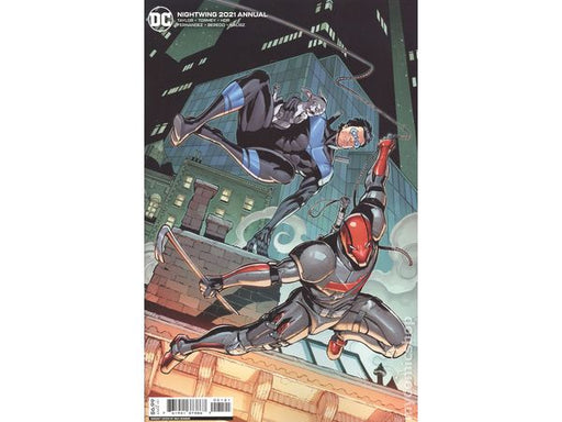 Comic Books DC Comics - Nightwing 2021 Annual 001 - Dunbard Card Stock Variant Edition (Cond. VF-) - 9466 - Cardboard Memories Inc.
