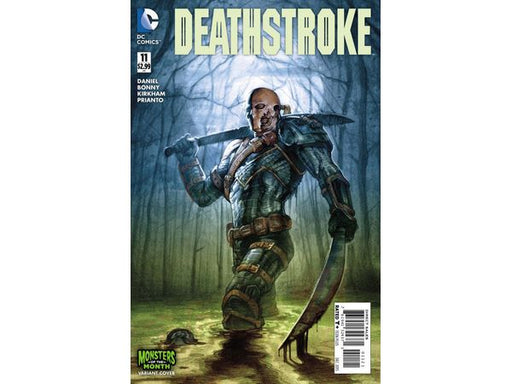 Comic Books DC Comics - Deathstroke 011 - Monsters of the Month Variant Cover - 2482 - Cardboard Memories Inc.