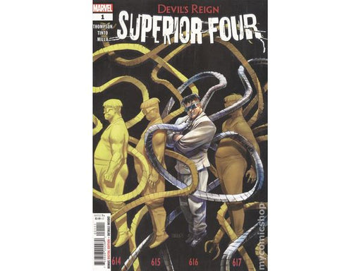 Comic Books Marvel Comics - Devils Reign Superior Four 001 of 3 (Cond. VF-) - 9717 - Cardboard Memories Inc.