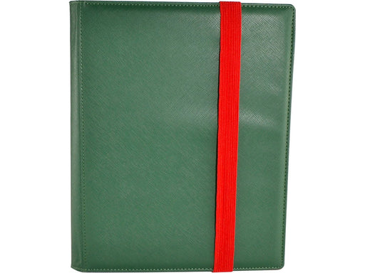 Supplies Dex - 9-Pocket Binder - Green - Cardboard Memories Inc.