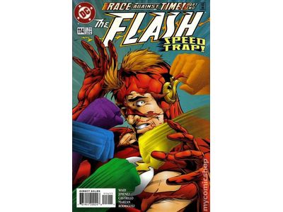 Comic Books DC Comics - Flash (1987 2nd Series) 114 (Cond. FN/VF) - 15709 - Cardboard Memories Inc.