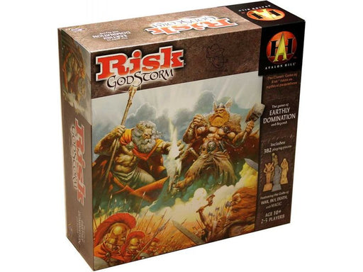 Board Games Hasbro - Avalon Hill - Risk - Godstorm - Cardboard Memories Inc.