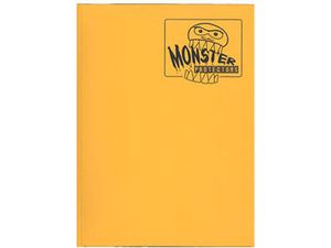 Supplies BCW - Monster - 9 Pocket Binder - Sunflower Orange - Cardboard Memories Inc.