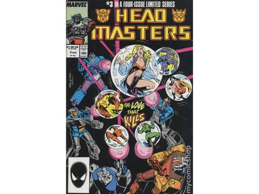 Comic Books, Hardcovers & Trade Paperbacks Marvel Comics - Transformers Headmasters (1987) 003 (Cond. VF-) - 14678 - Cardboard Memories Inc.