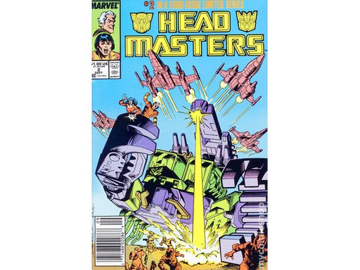 Comic Books, Hardcovers & Trade Paperbacks Marvel Comics - Transformers Headmasters (1987) 002 (Cond. VF-) - 14677 - Cardboard Memories Inc.