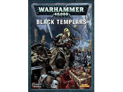Collectible Miniature Games Games Workshop - Warhammer 40K - Codex - Black Templars - 5th Edition - WH0016 - Cardboard Memories Inc.