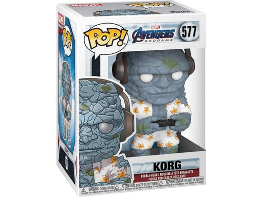 Action Figures and Toys POP! - Movies - Avengers - Endgame - Korg - Cardboard Memories Inc.