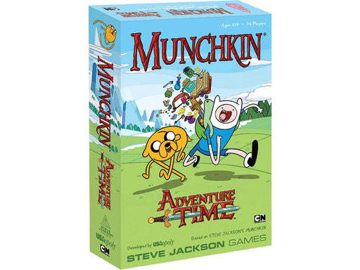 Card Games Steve Jackson Games - Munchkin Adventure Time - Cardboard Memories Inc.