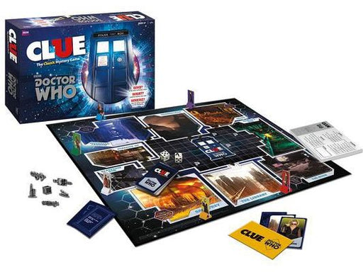 Board Games Usaopoly - Clue - Doctor Who - Cardboard Memories Inc.