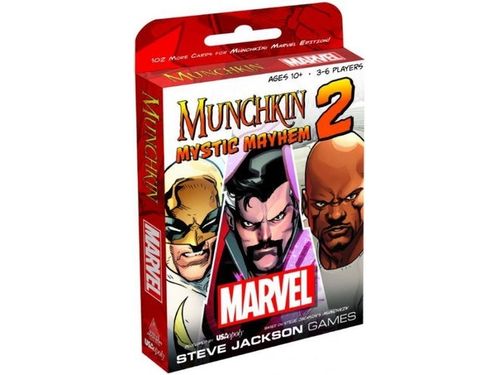 Card Games Steve Jackson Games - Munchkin Marvel 2 - Mystic Mayhem - Cardboard Memories Inc.