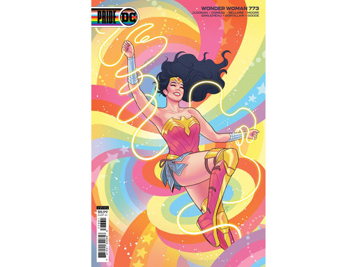 Comic Books DC Comics - Wonder Woman 773 - Paulina Canuchuae Pride Month Variant Edition (Cond. VF-) - 11802 - Cardboard Memories Inc.