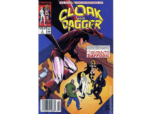 Comic Books Marvel Comics - Cloak & Dagger (1988 3rd Series) 007 (Cond. VF-) - 12099 - Cardboard Memories Inc.