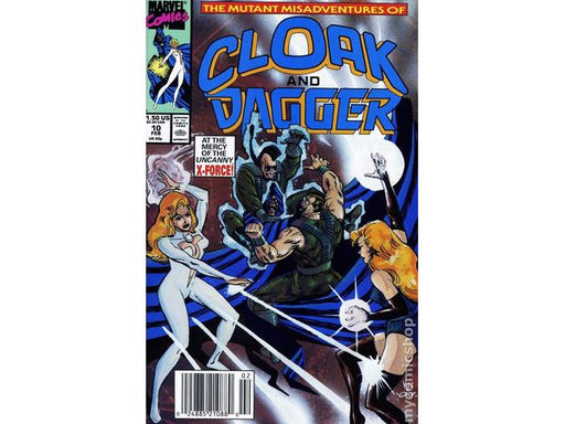 Comic Books Marvel Comics - Cloak & Dagger (1988 3rd Series) 010 (Cond. VF-) - 12102 - Cardboard Memories Inc.