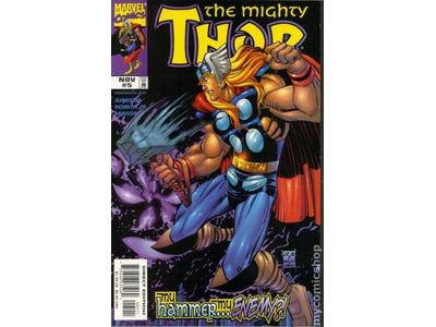 Comic Books Marvel Comics - Thor (1998-2004 2nd Series) 005 - (Cond. VF- 7.5) - 8426 - Cardboard Memories Inc.