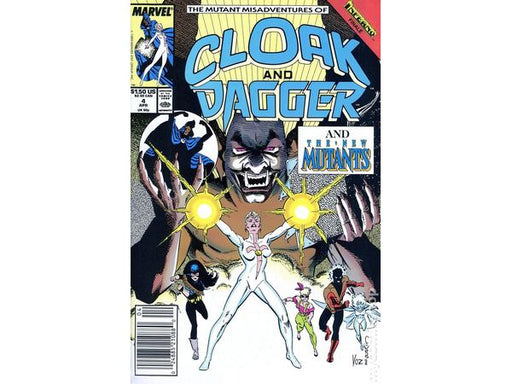 Comic Books Marvel Comics - Cloak & Dagger (1988 3rd Series) 004 (Cond. FN) - 12072 - Cardboard Memories Inc.