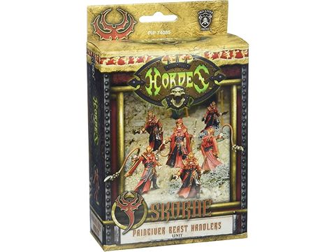 Collectible Miniature Games Privateer Press - Hordes - Skorne - Paingiver Beast Handlers Unit - PIP 74085 - Cardboard Memories Inc.