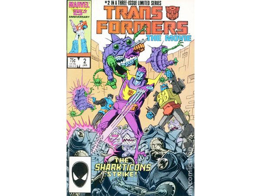 Comic Books, Hardcovers & Trade Paperbacks Marvel Comics - Transformers The Movie (1986) 002 (Cond. VF-) - 14674 - Cardboard Memories Inc.