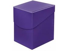 Supplies Ultra Pro - 100+ Deck Box - Royal Purple - Cardboard Memories Inc.