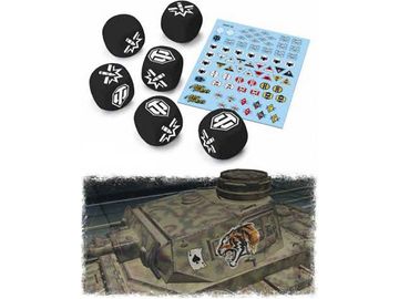 Dice Gale Force Nine - World of Tanks - Ace - Dice and Decal Pack - Cardboard Memories Inc.
