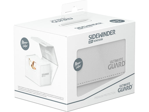 Supplies Ultimate Guard - Sidewinder - Monocolor - White Xenoskin - 80 - Cardboard Memories Inc.