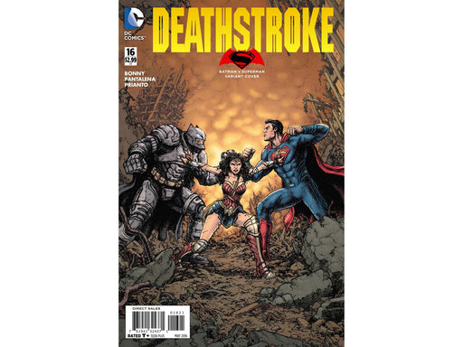 Comic Books DC Comics - Deathstroke 016 - Variant Cover - 2486 - Cardboard Memories Inc.