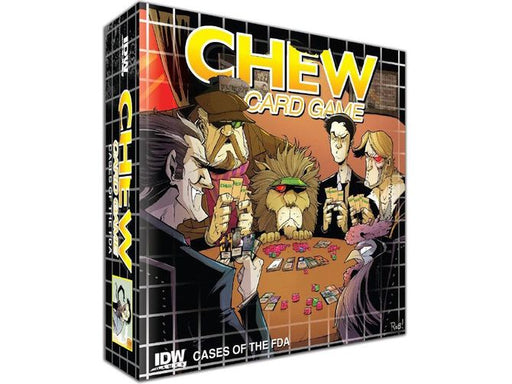 Card Games IDW - Chew - Cases of the FDA - Board Game - Cardboard Memories Inc.