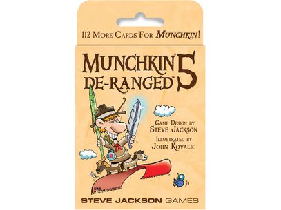 Card Games Steve Jackson Games - Munchkin 5 - De-Ranged - Cardboard Memories Inc.