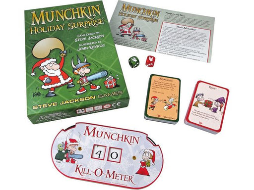 Card Games Steve Jackson Games - Munchkin - Holiday Surprise - Cardboard Memories Inc.