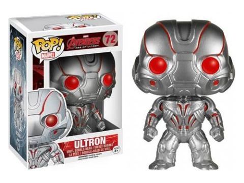 Action Figures and Toys POP! - Movies - Avengers Age Of Ultron - Ultron - DAMAGED BOX - Cardboard Memories Inc.