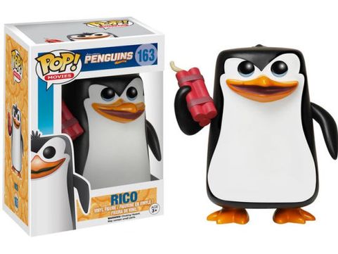 Action Figures and Toys POP! - Penguins of Madagascar - Rico - Cardboard Memories Inc.