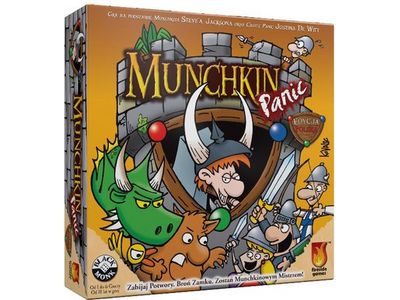 Board Games Steve Jackson Games - Munchkin - Panic - Cardboard Memories Inc.