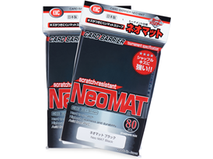 Supplies KMC Card Barrier - Standard Size - Neo Mat Black- 80pcs - Cardboard Memories Inc.