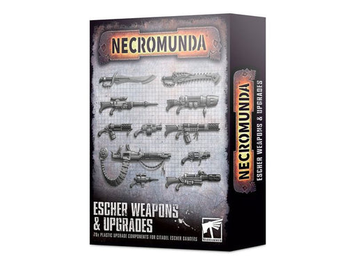 Collectible Miniature Games Games Workshop - Necromunda - Escher - Weapons and Upgrades - 300-74 - Cardboard Memories Inc.