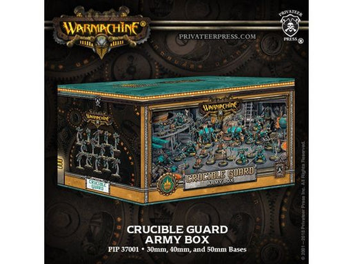 Collectible Miniature Games Privateer Press - Warmachine - Crucible Guard - Army Box - PIP 37001 - Cardboard Memories Inc.