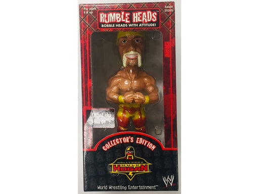 Action Figures and Toys Chitown Toys - WWE - Rumble Heads - Hulk Hogan - Bobble Head - Collector's Edition - Series 1 - Cardboard Memories Inc.