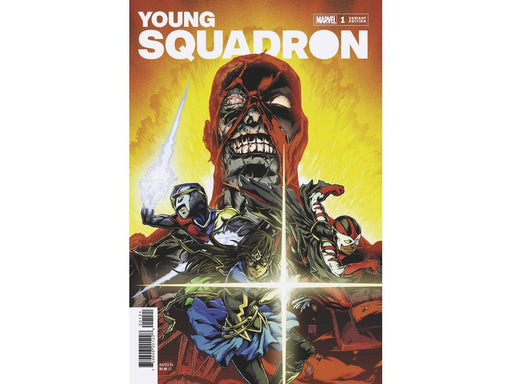 Comic Books Marvel Comics - Heroes Reborn - Young Squadron 001 - Okazaki Variant Edition - Cardboard Memories Inc.