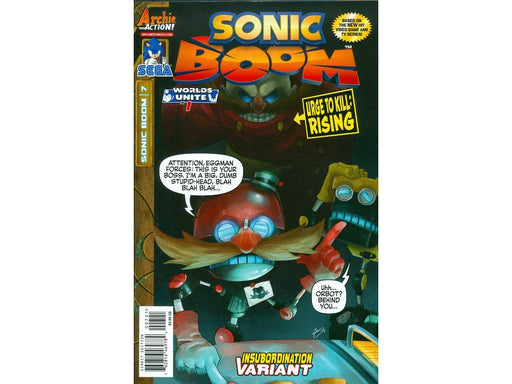Comic Books Archie Comics - Sonic Boom 007 - Insubordination Cover - 3723 - Cardboard Memories Inc.