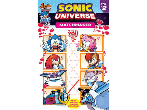 Comic Books Archie Comics - Sonic Universe 072- Matchmaker Cover- 3732 - Cardboard Memories Inc.